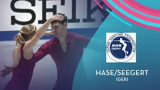 Hase/Seegert (GER) | Pairs SP | NHK Trophy 2021 | #GPFigure