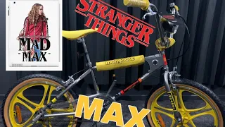 Stranger Things a look at the 'Limited Edition'  'MAX' Mongoose BMX Bike.