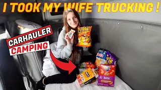 I TOOK MY WIFE ON A TRUCKING ADVENTURE IN A BRAND NEW 2023 CARHAULER!