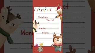 Manilyn Reynes - Christmas Alphabet (Audio Teaser) #shorts