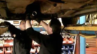 Fitting a Peugeot 206 Exhaust in under 2 minutes Second Angle
