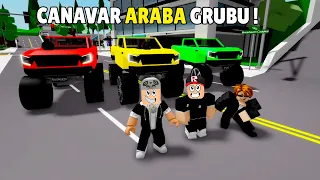 Canavar Araba Takımı Kurduk !! - Roblox Brookhaven