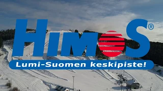 Himos Winter Holiday from the Air