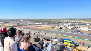 2022 Formula 1 United States GP from Turn 9 Grandstands