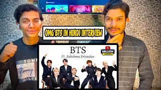 Pakistani react On BTS ft. Sakshma Srivastav | Indian Interview | E NOW | Exclusive