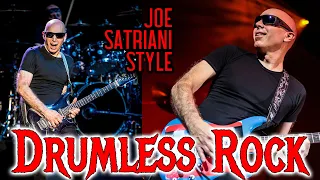 DRUMLESS 95 BPM with click | Hard Rock Joe Satriani Friends Exremist style