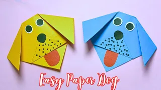 How To Make Cute Dog 🐶 with Paper || DIY Origami Dog || Paper Moving Craft Ideas