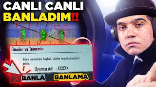 HİLECİLERİ İZLEDİK! ADAMI CANLI CANLI BANLADIM! | PUBG Mobile