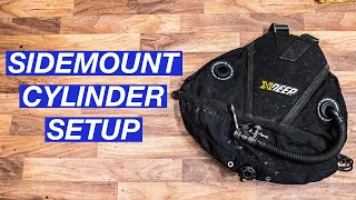 HOW TO SETUP YOUR SIDEMOUNT CYLINDERS | Where to place the boltsnaps on Sidemount Cylinders Tanks