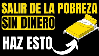 💰CÓMO SALIR DE LA POBREZA SIN DINERO | 5 Pasos para salir de la pobreza