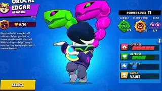 Orochi Edgar Overview, Winning And Losing Animation- Brawl Stars