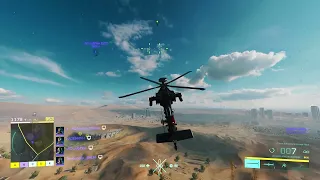 98-0 killstreak Attack Helicopter AH-64GX Apache | Battlefield 2042