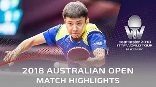 Jang Woojin vs Yu Ziyang | 2018 Australian Open Highlights (Group)
