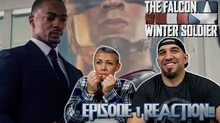 The Falcon and the Winter Soldier 'New World Order' Episode 1 REACTION!!