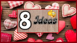 8 INCREIBLES IDEAS PARA VENDER O REGALAR - Manualidades de san valentín - Crafts to sell 2024