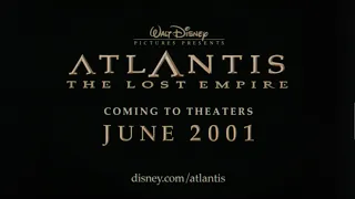 Atlantis: The Lost Empire - 2001 Theatrical Teaser Trailer #1 (35mm 4K)