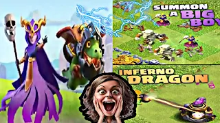 Super Witch & Inferno Dragon Explained! New Super Troop for Clash of Clans update!