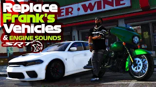 (SRT Hellcat) How To Replace Franklin's Vehicles & Engine Sounds  - GTA 5 Mods 2021