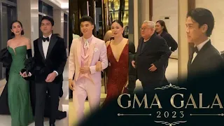 EXCLUSIVE! Jennylyn Mercado & Dennis Trillo with Atty. Gozon & Kapuso Stars Arrival at GMA GALA 2023