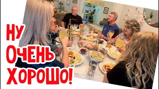 Столы ломятся от вкусностей, бокалы переполнены… МЫ БЛАГОДАРИМ!  #натальяфальконе #сша #usa