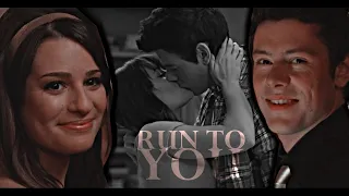 finn and rachel | run to you