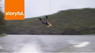 Nine-Year-Old Wakeboarder Shows His Skill (Storyful, Kids)
