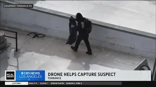 Torrance police arrest copper thief thanks to drone footage