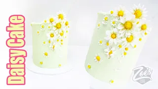 Flower Paste Daisy Buttercream Cake, Spring Ready