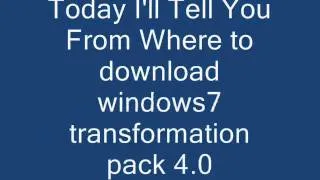 windows 7 transformation pack download