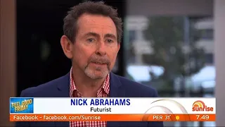 On Sunrise talking about Keanu Reeves' 1995 cyberpunk movie "Johnny Mnemonic"