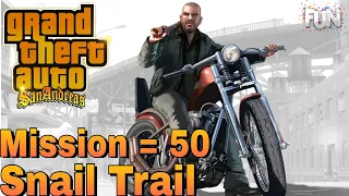 GTA San Andreas Definitive Edition - Mission #50 - Snail Trail (HD)