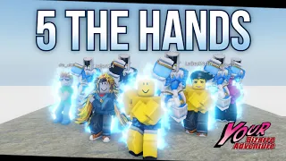 [YBA] 5 The Hand Users TERRORIZE Your Bizarre Adventure..