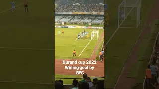 Durand cup 2022 - winning goal by Bengaluru FC