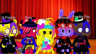 Fnaf 1 reacts to Freddy's Spaghettiria