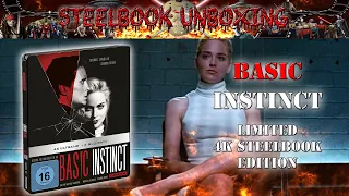 Unboxing - BASIC INSTINCT - 4K Steelbook + Mediabook Vergleich