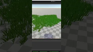 Two ways to add grass to a terrain in Unity! #shorts #3d #unity3d