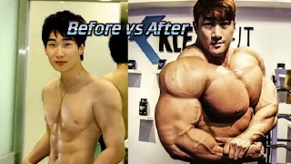 Chul Soon Transformation from Skinny to Monster ! Get Big Motivation
