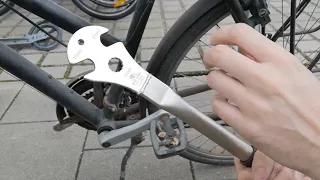 Kadacha BIKEHAND Fahrrad Pedalschlüssel, Schnell und einfach auch für verrostete Pedale