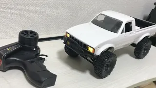 unboxing 1/16 scale RC off road WPL C24-1 RTR