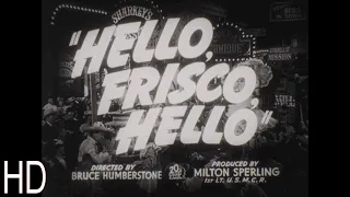 Hello Frisco Hello 1943 Trailer HD 16mm Alice Faye, John Payne, Jack Oakie,