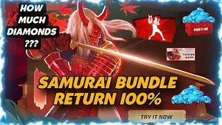 FREE FIRE ZOMBIFIED SAMURAI BUNDLE RETURN | FREE FIRE TONIGHT UPDATE | SAMURAI BUNDLE RETURN