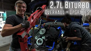 Re-upload: Audi S4 B5 2.7 Biturbo engine overhaul | Stage 3 Upgrades | 432 hp #audi