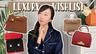 My Luxury Wishlist 2022- Items to Complete My Collection(Van Cleef, Hermes, Moynat, Chanel, Cartier)