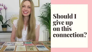 Should I Give Up On This Connection? PICK A CARD Tarot Reading / Wait or move on? (Timeless)