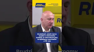 Brudziński: Jeżeli mamy myśleć o stworzeniu koalicji, to wiadomo, że będziemy rozmawiać z PSL-em