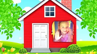 Nastya está procurando uma nova casa, uma história engraçada para crianças