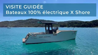 Visite guidée bateau 100% électrique Eelex 8000 de la marque X Shore