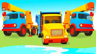 Car cartoons for kids. Trucks cartoon full episodes & Street vehicles. Tow truck & Helper cars