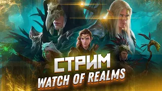 Фармим новую кампанию , переодеваем героев  / Стрим Watch of Realms