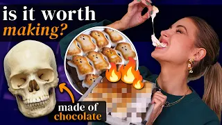 I Tried VIRAL HALLOWEEN TREATS & FOOD HACKS! What's ACTUALLY worth making??